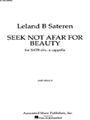 Seek Not Afar