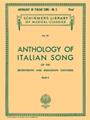 Anthology Of Italian Song-17th/18th Cent