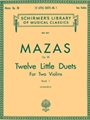 12 Little Duets Opus 38 Bk 1