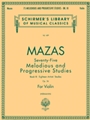 75 Melodious & Progressive Studies Opus 36