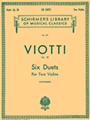 6 Duets  Opus 20