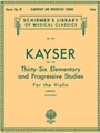 36 Elementary & Progressive Studies Opus 20