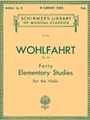 40 Elementary Studies Opus 54