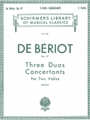 3 Duos Concertante  Opus 57