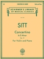Concertino In E Minor  Opus 31
