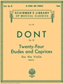 24 Etudes & Caprices  Opus 35