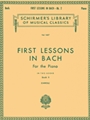 First Lessons In Bach Book 2