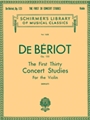1st 30 Concert Studies  Opus 123