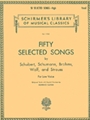 50 Selected Songs By Schubert,...