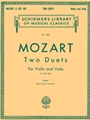 2 Duets For Violin & Viola K 423 & K 424