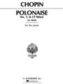 Polonaise Opus 26 #1 C# Minor