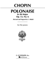 Polonaise Opus 53 #6 A Flat Major