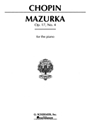 Mazurka Opus 17 #4 A Minor