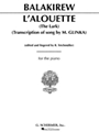 L'Alouette (the Lark)