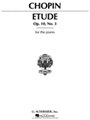 Etude  Opus 10 # 3 E Major