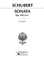 Sonata  Opus 120 A Major