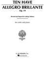 Allegro Brillante, Op. 19