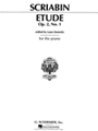 Etude  Opus 2 #1