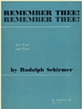 Remember Thee Vo/Pno