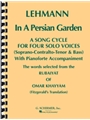 In A Persian Garden