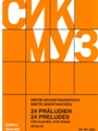 24 Preludes Opus 34