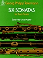 6 Sonatas For 2 Flutes