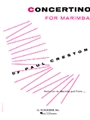 Concertino For Marimba & Orchestra