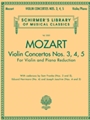 Violin Concertos #3,4,5
