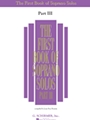 1st Book Of Soprano Solos Part 3