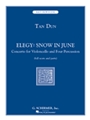 Elegy - Snow In June