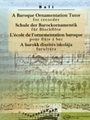 Baroque Ornamentation Tutor For Recorder