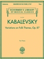 Variations On Folk Themes Opus 87