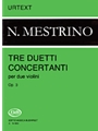 3 Duetti Concertanti  Opus 3