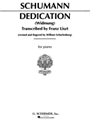 Dedication  (Widmung)