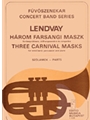 3 Carnival Masks - Parts