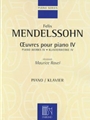 Piano Works  Volume 4