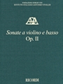 Sonate a violino e basso, Op. II - Critical Edition of the Works of Antonio Vivaldi