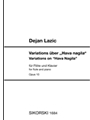 Variations on 'Hava Nagila' Op. 10 - for Flute and Piano