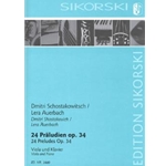 24 Preludes Op. 34 - for Viola and Piano