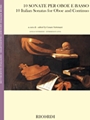 10 Italian Sonatas Oboe and Continuo