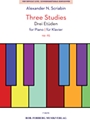 Three Studies for Piano, Op. 65