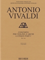 Concerto RV 813 Violin and String in Five Parts Based on Critic