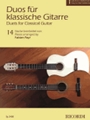 Duets for Classical Guitar, Volume 1 - 14 Pieces Arranged for 2 Guitars