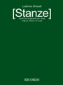 Stanze - Original Version for Harp