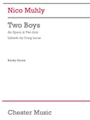 Two Boys - An Opera in Two Acts Study Score