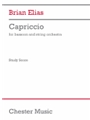 Capriccio (Study Score) - for Bassoon and String Orchestra