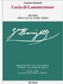 Lucia di Lammermoor - Opera Vocal Score Series - Vocal Score based on the Critical Edit