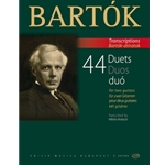 44 Duets for Two Guitars - from the 44 Violin Duets Transcription and fingering added by Miklos Mosoczi