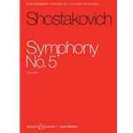 Symphony No. 5 Op. 47 D Minor - Revised Large Edition Study Score