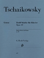 Twelve Piano Pieces  Opus 40